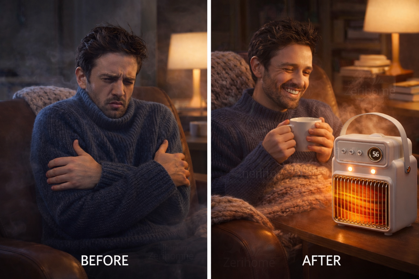 Zerihome Fanlı Buharlı Isıtıcı