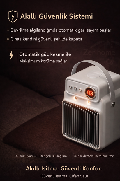 Zerihome Fanlı Buharlı Isıtıcı